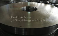 C50 AISI1050 Carbon Steel Forged Ring Hot Rolled Cylinder Forged Disc / Pipe