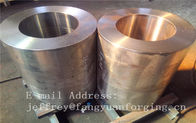 16Mo3 Steel Forged Ring Forged Cylinder Flange Heat Treatment And Machined