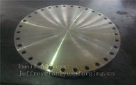 ASME Or Non - standard F316L F304 High Pressure Stainless Steel Flange Blind Plate