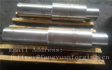 Steam Turbine Main Forged Shaft 42CrMo4 18CrNiMo7-6 34CrNiMo6