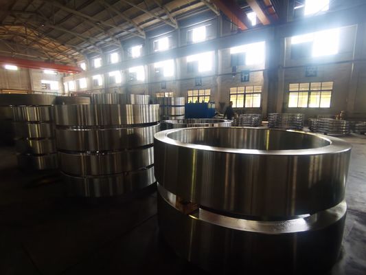 Heat Treatment QT Forged Steel Rings Providing Dimensional Accuracy 1000 to 7800mm Ideal for Structural and Heavy Duty Industrial