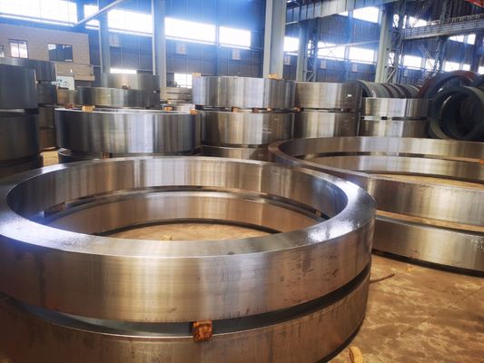 S235JRG2 DN2000 Forging Ball Valve Rings Rough Machining