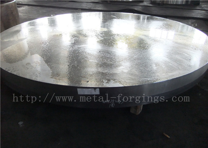 OD1935mm Carbon Steel ASTM A105 Forged Disc Normalized Heat Treatment