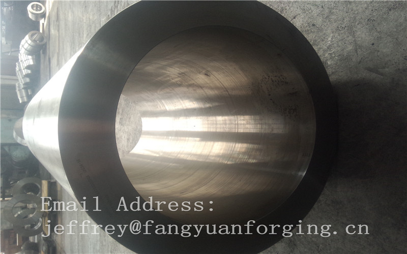 St52-3 Forged Steel Rings Hot Rolled Sleeve Forged Cylinder 3000mm Length