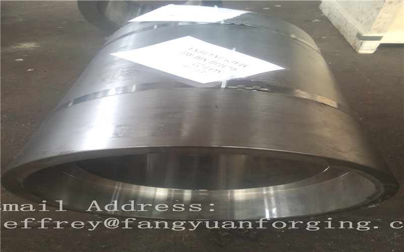 Rough Machining Carbon Steel Forged Sleeves Hot Rolled Cylinder Max Length 1200mm