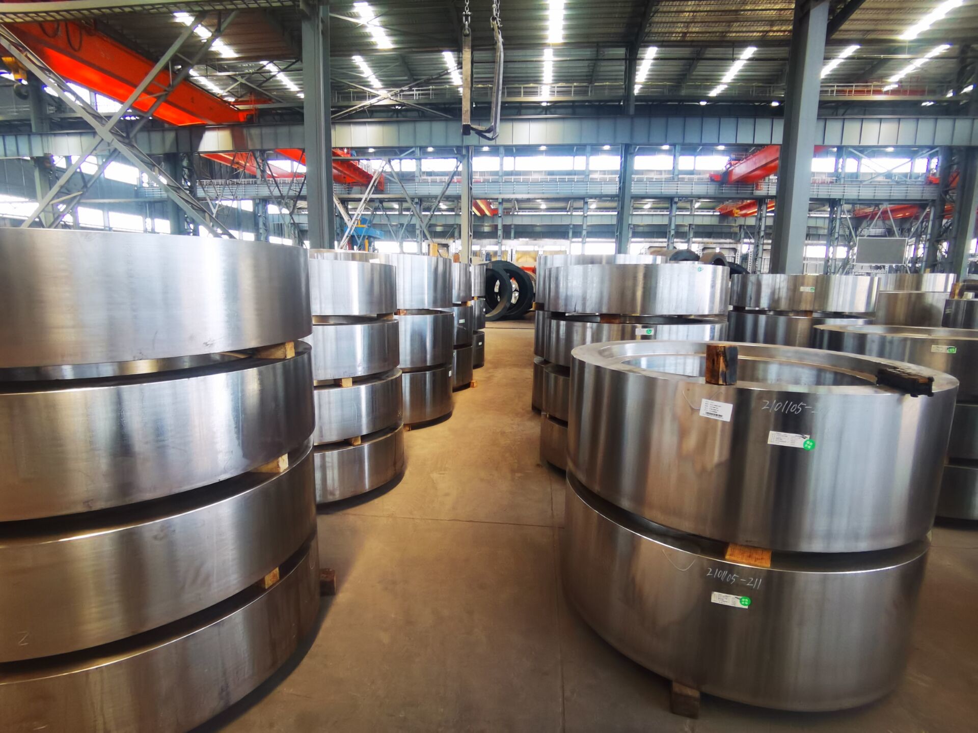 Yield Strength 650mpa 42CrMo4 forged rings suitable for gearbox rings delivering strength and resistance to mechanical wear