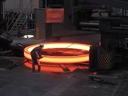 Hot Forged 316 410 416 Stainless Steel Large Ring Forging With Milling Surface