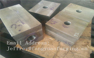 SA182 F316 F304 Forged Steel Products Forgings Block Solution Milled And Drilling